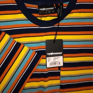 NWT The Hundreds Men’s Medium striped T shirt